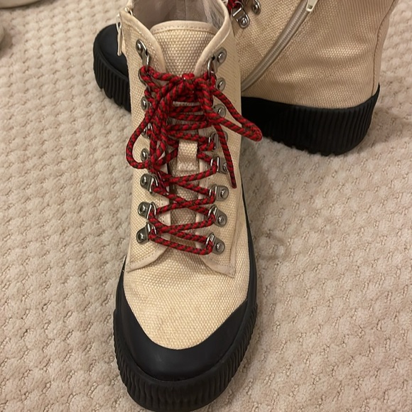 Women’s combat boots - Picture 3 of 3